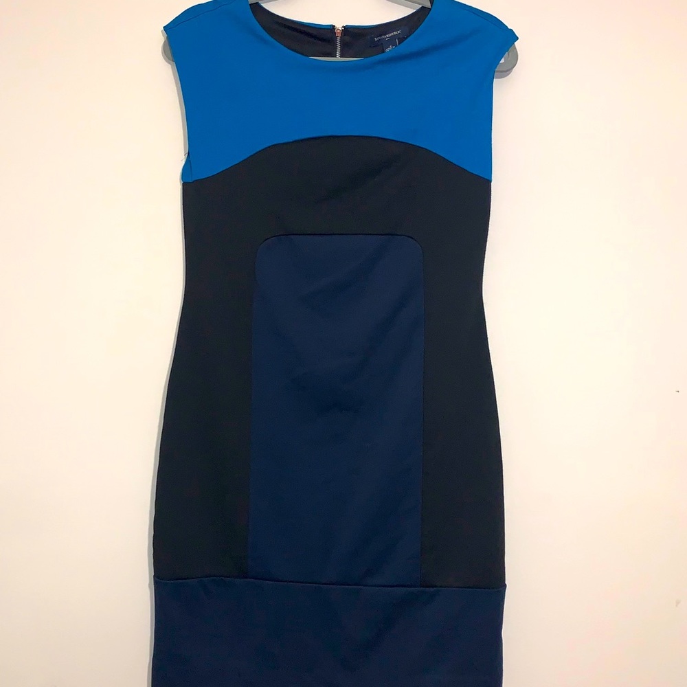 Banana Republic color block dress size 4